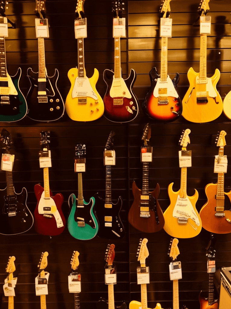 Guitarras e Baixos