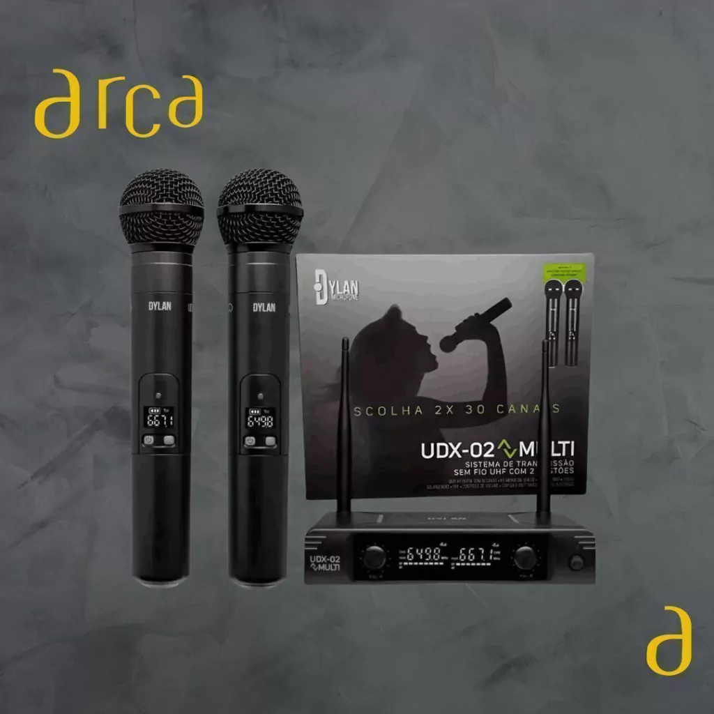 Microfone Condensador Dylan UDX-02 USB